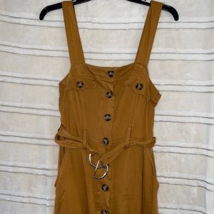 Charlotte Russe S Button Up Mini Dress